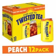 Twisted Tea Peach Can 12pk/12oz (Pack)