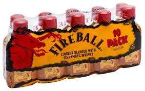 Fireball Cinnamon Whiskey [10 PACK]