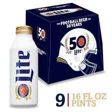 Miller Lite Aluminum 9pk/16oz (Pack)